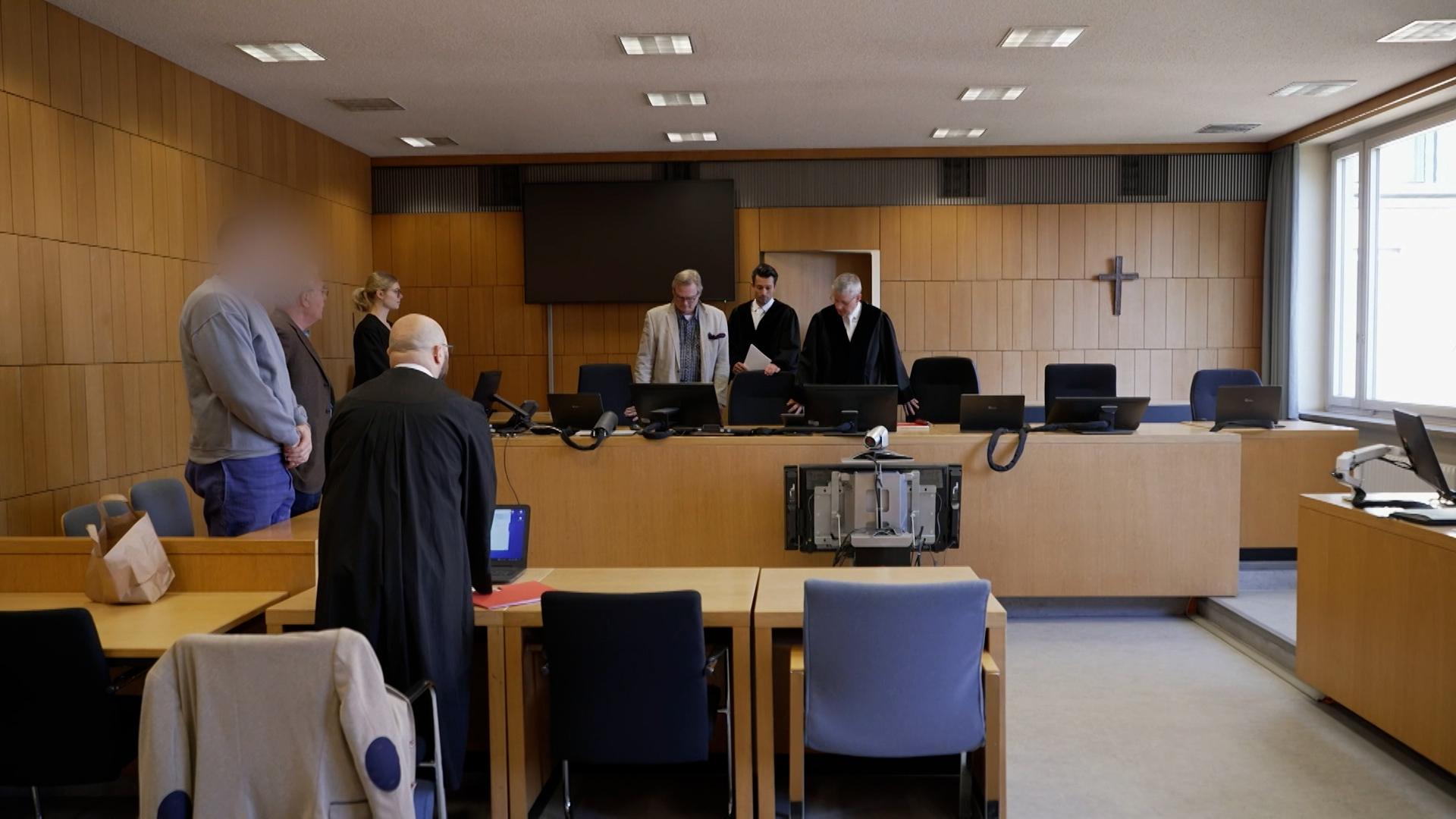 Im Video: Prozess in Traunstein um Schockanrufe 