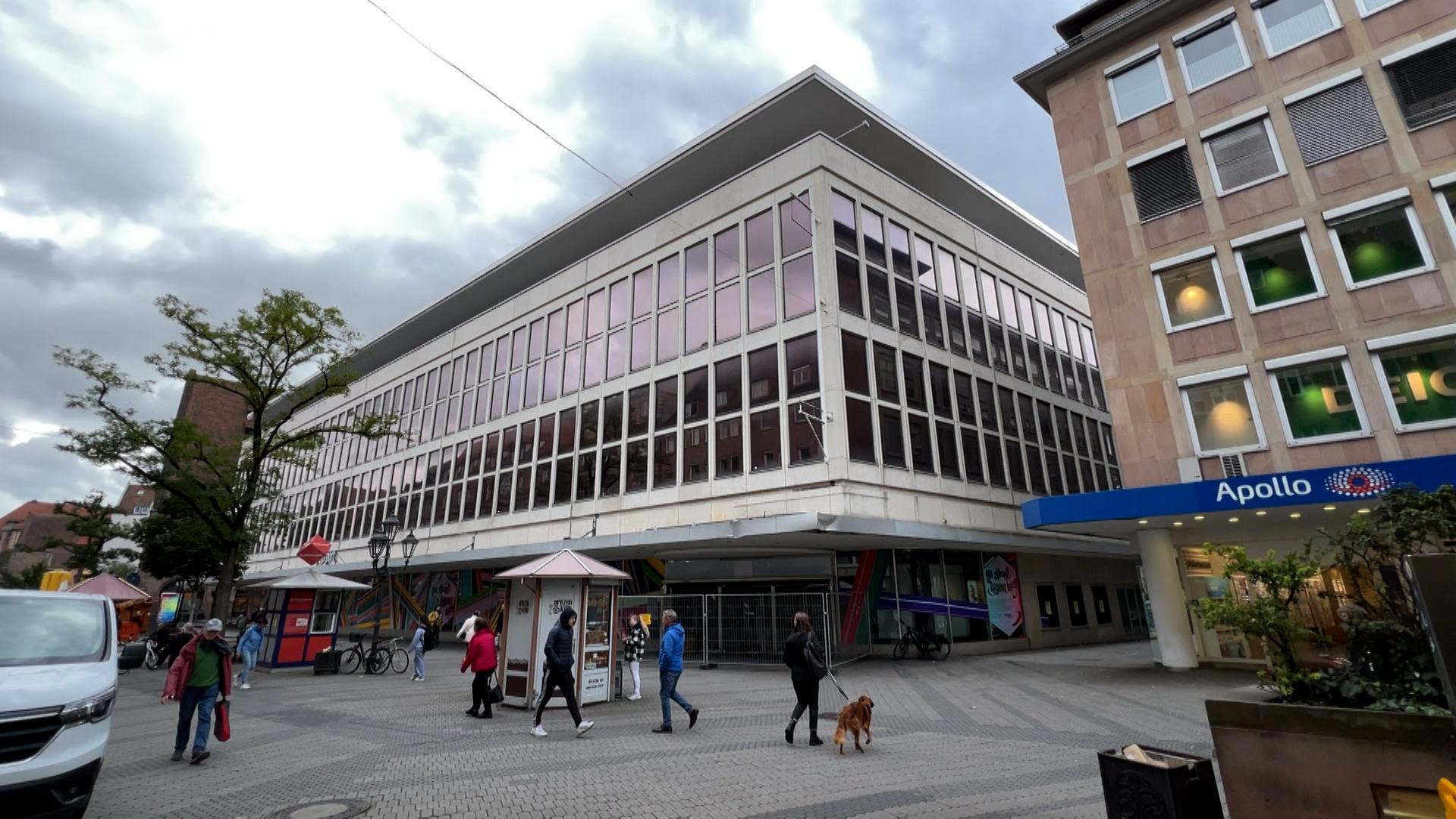 Ehemaliger Kaufhof in der Nürnberger Innenstadt soll Bildungszentrum werden