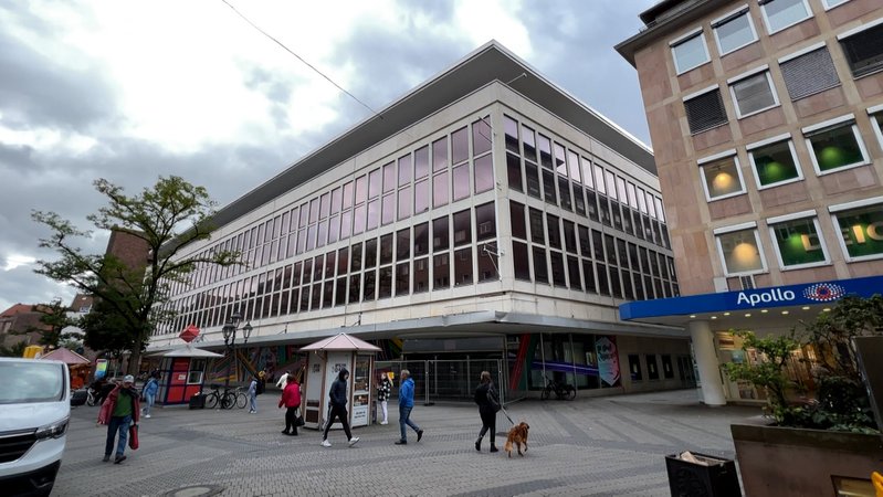 Ehemaliger Kaufhof in der Nürnberger Innenstadt soll Bildungszentrum werden | Bild: BR Ehemaliger Kaufhof in der Nürnberger Innenstadt soll Bildungszentrum werden