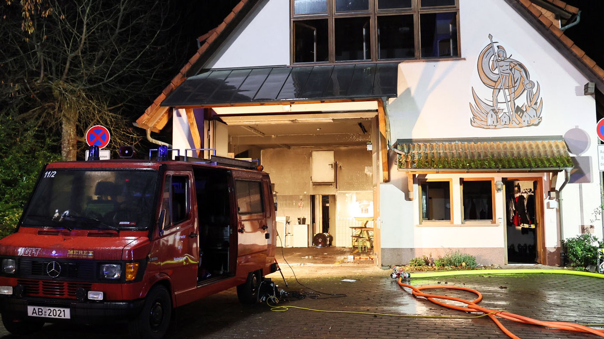 Mömbris-Rothengrund - Feuerwehr muss zu Brand im eigenen Gerätehaus ausrücken