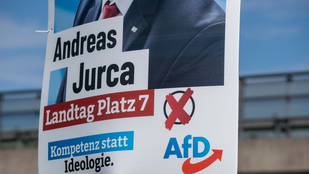 ARCHIV (14.08.2023): Wahlplakat von Andreas Jurca | Bild:picture alliance / CHROMORANGE | Michael Bihlmayer