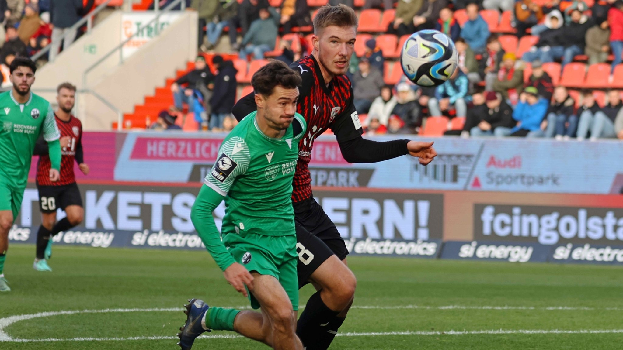 FC Ingolstadt watscht den SV Sandhausen ab