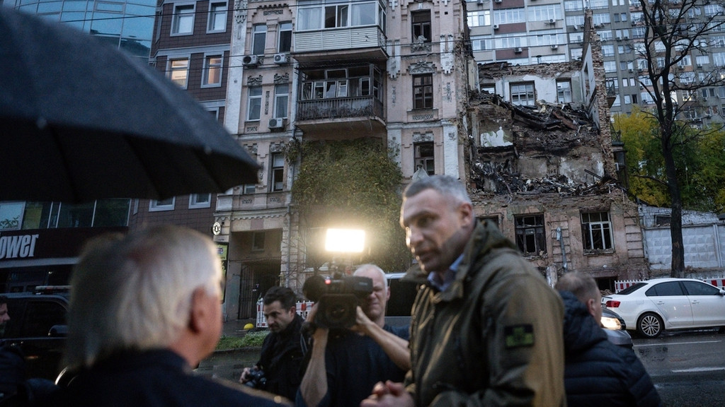 Vitali Klitschko in der ukrainischen Hauptstadt Kiew. (Archiv)
