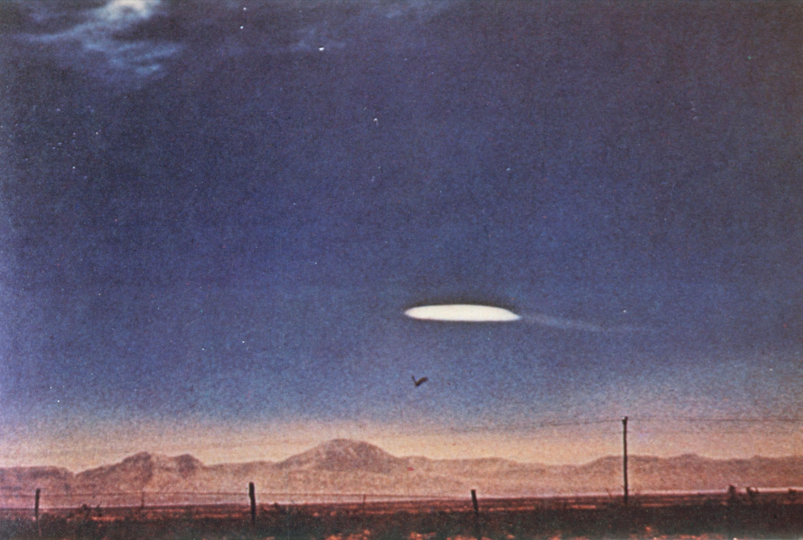 Lichterscheinung um Nachthimmel