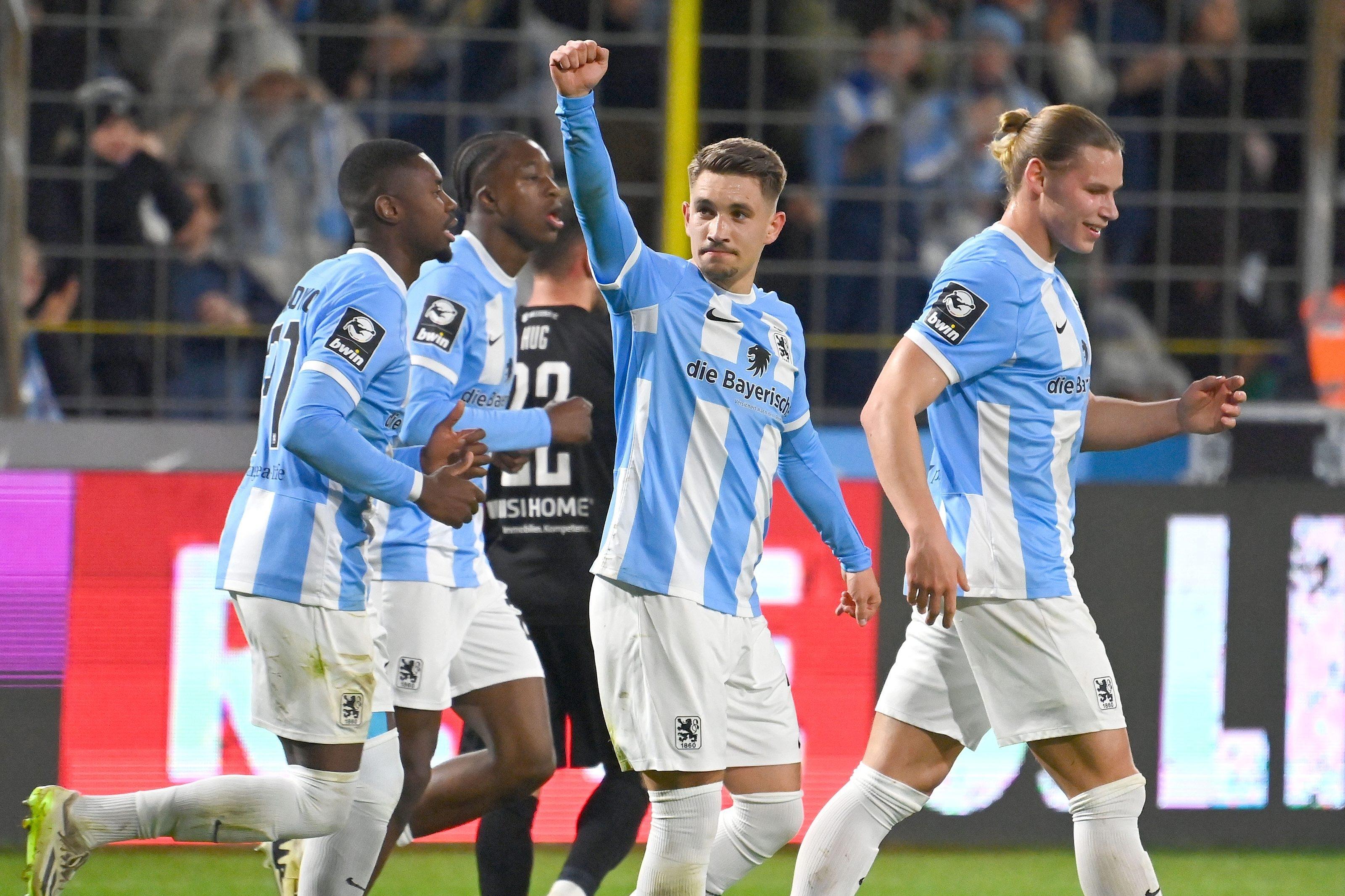 Siegtorschütze Julian Guttau (TSV 1860 München)