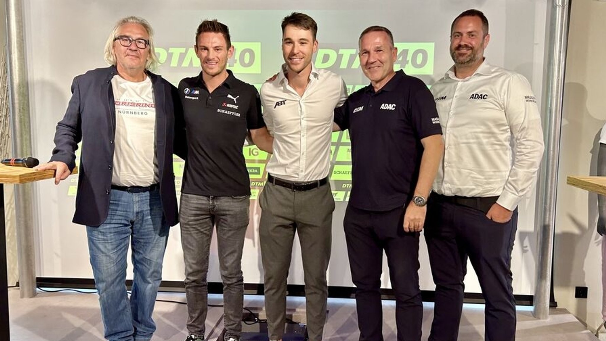 Gruppenbild der Organisatoren bei der Vorauspressekonferenz zum Norisring 2024