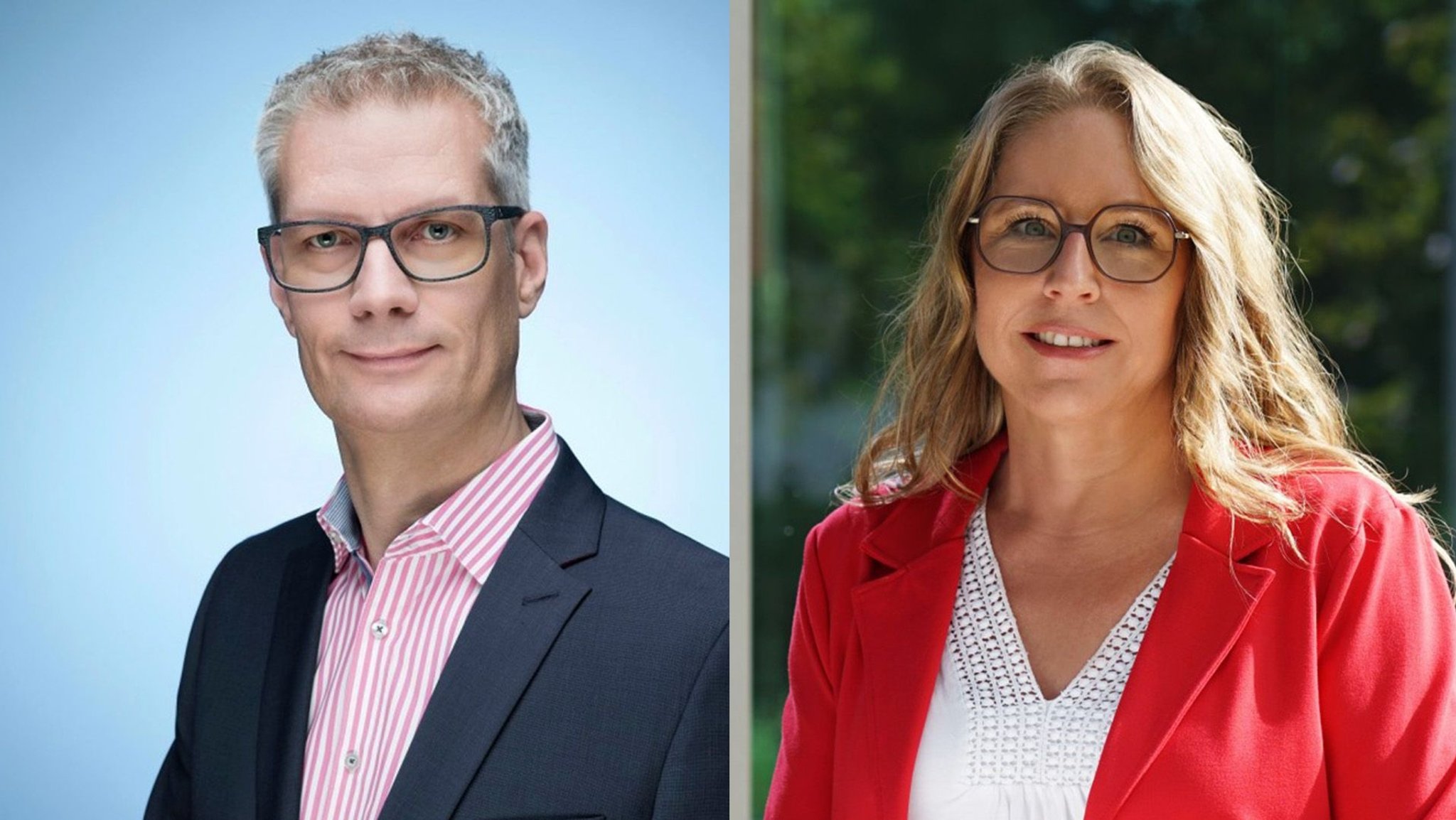 Uwe Kirschstein und Kathrin Pollack. | Bild: privat/BR24 Uwe Kirschstein und Kathrin Pollack.