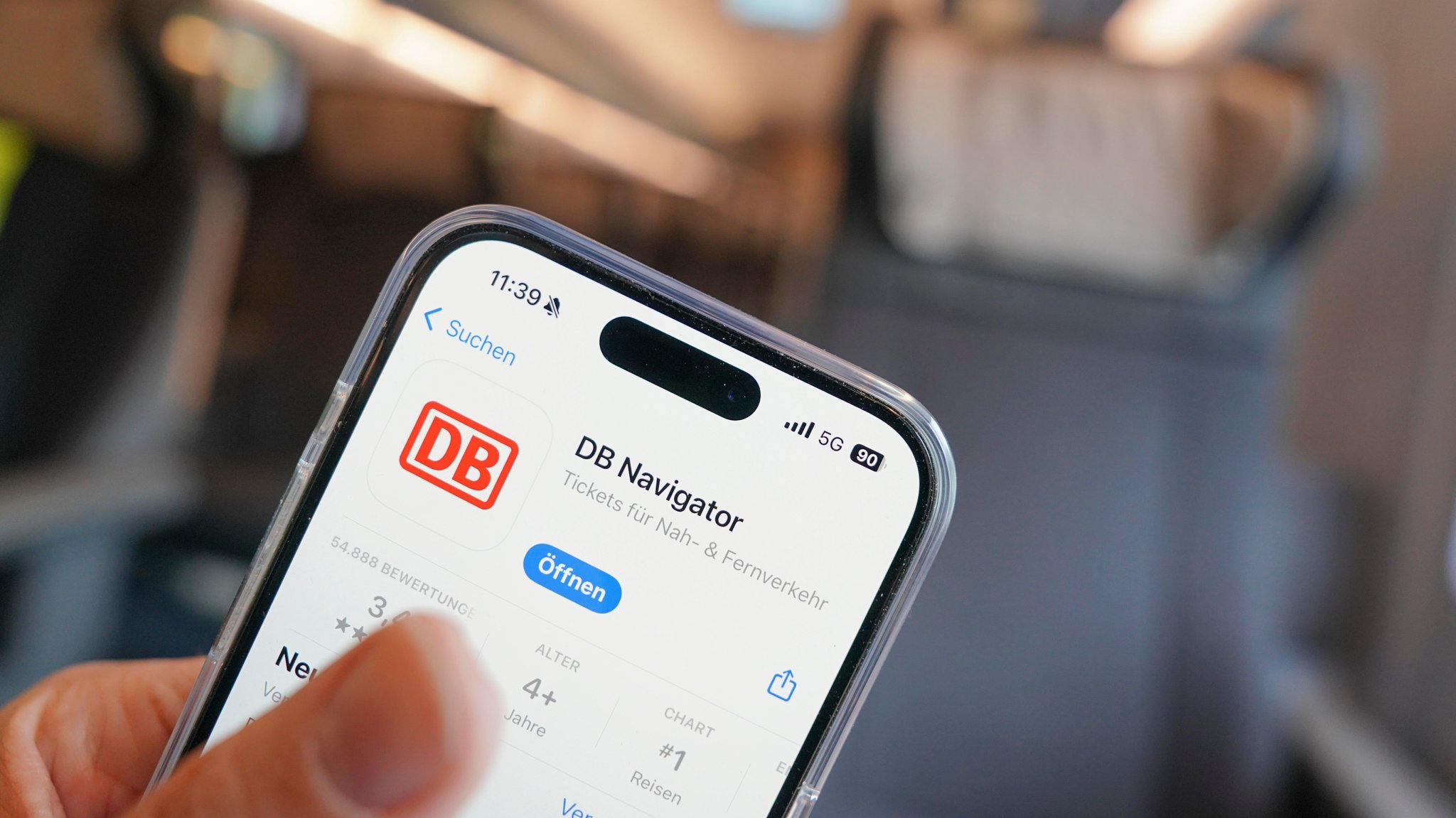 Bahn-App "DB Navigator"