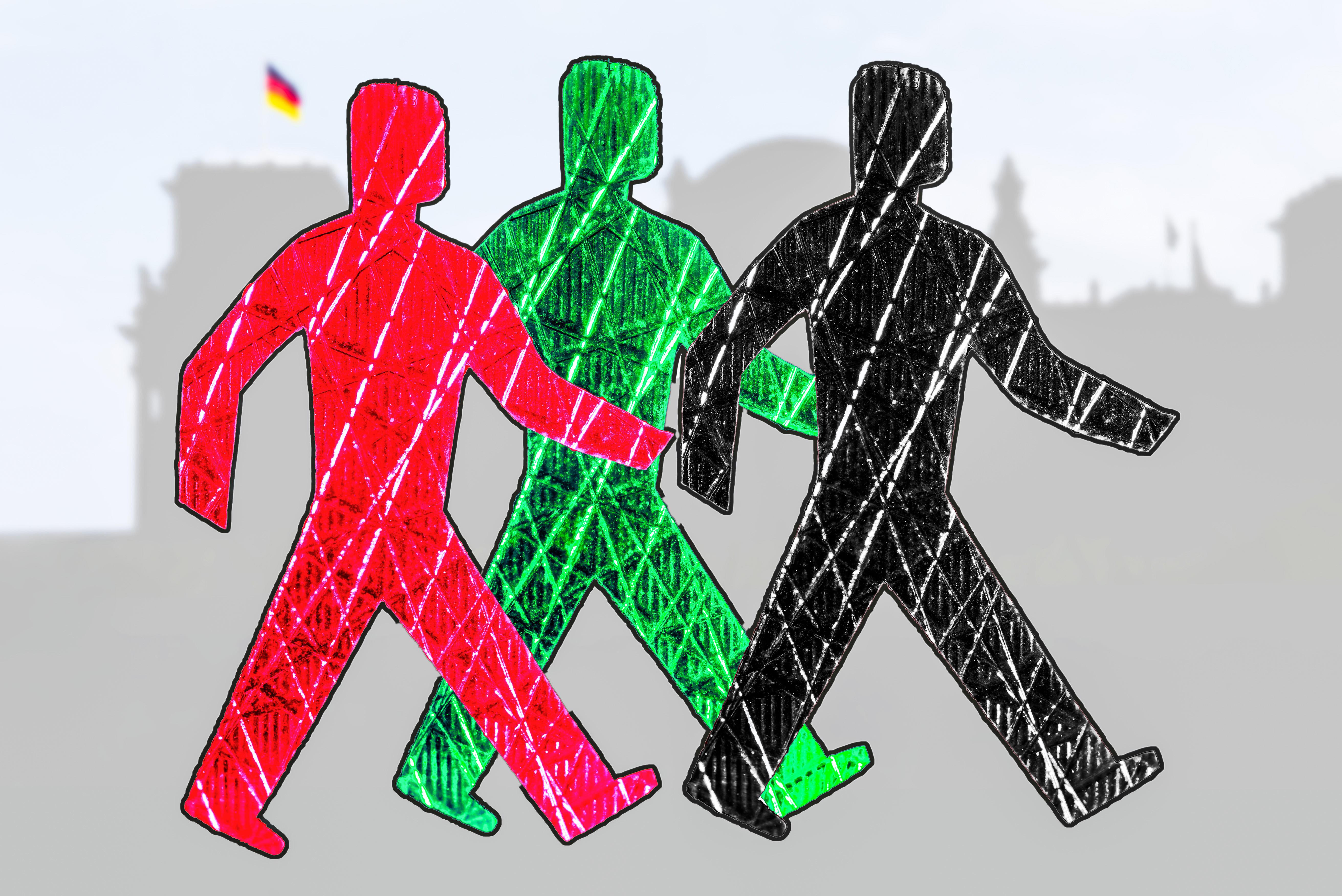 Noch gehen Union, SPD und Grüne beim Finanzpaket nicht in die gleiche Richtung