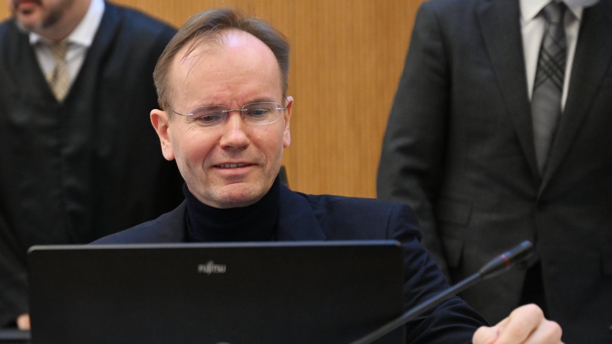 Selbstbewusst und souverän gibt sich Ex-Wirecard-CEO Markus Braun am 13. Prozesstag