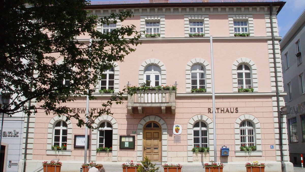 Das Rathaus in Zwiesel