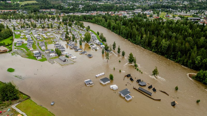 Überschwemmungen in Norwegen