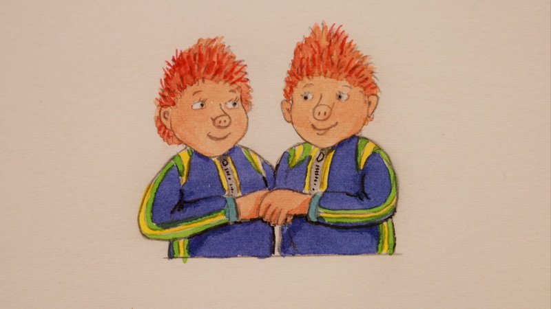 In der Ausstellung Samselsurium: Eine Illustration von Paul Maar | Bild: Bayerischer Rundfunk 2024 In der Ausstellung Samselsurium: Eine Illustration von Paul Maar