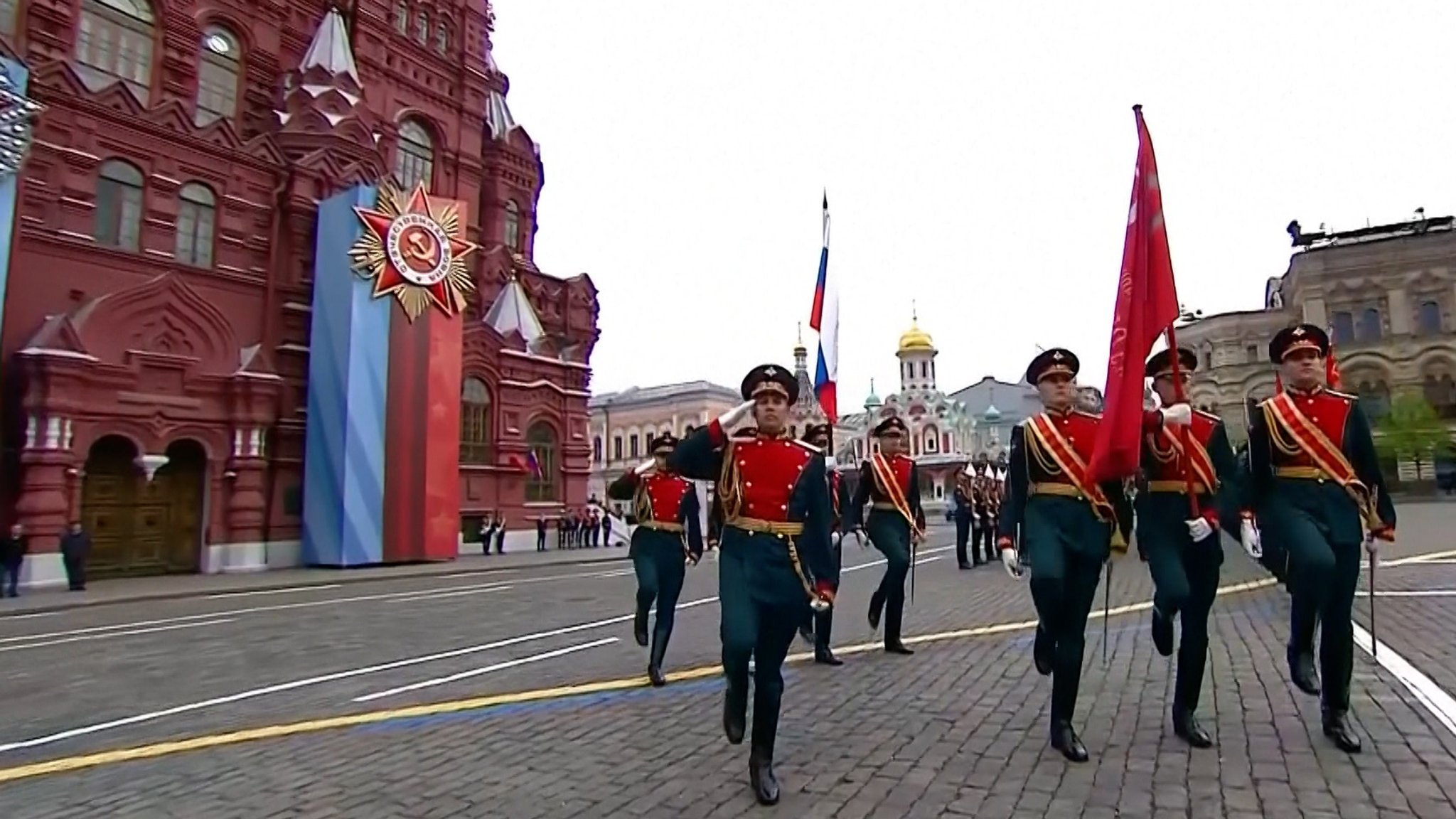 Militärparade in Moskau | Bild: BR Militärparade in Moskau