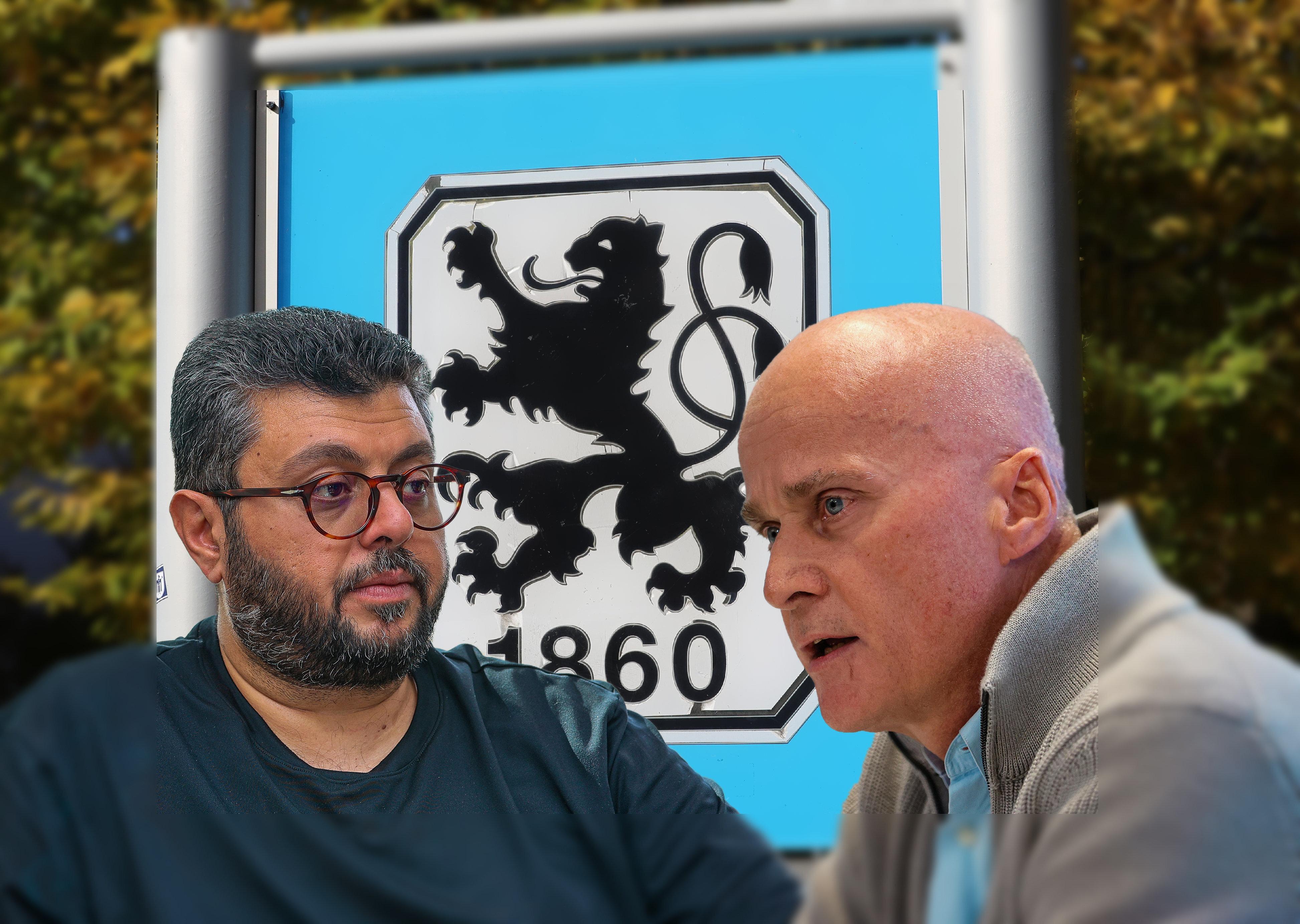 TSV 1860 München: Investor Hasan Ismaik und Präsident Robert Reisinge