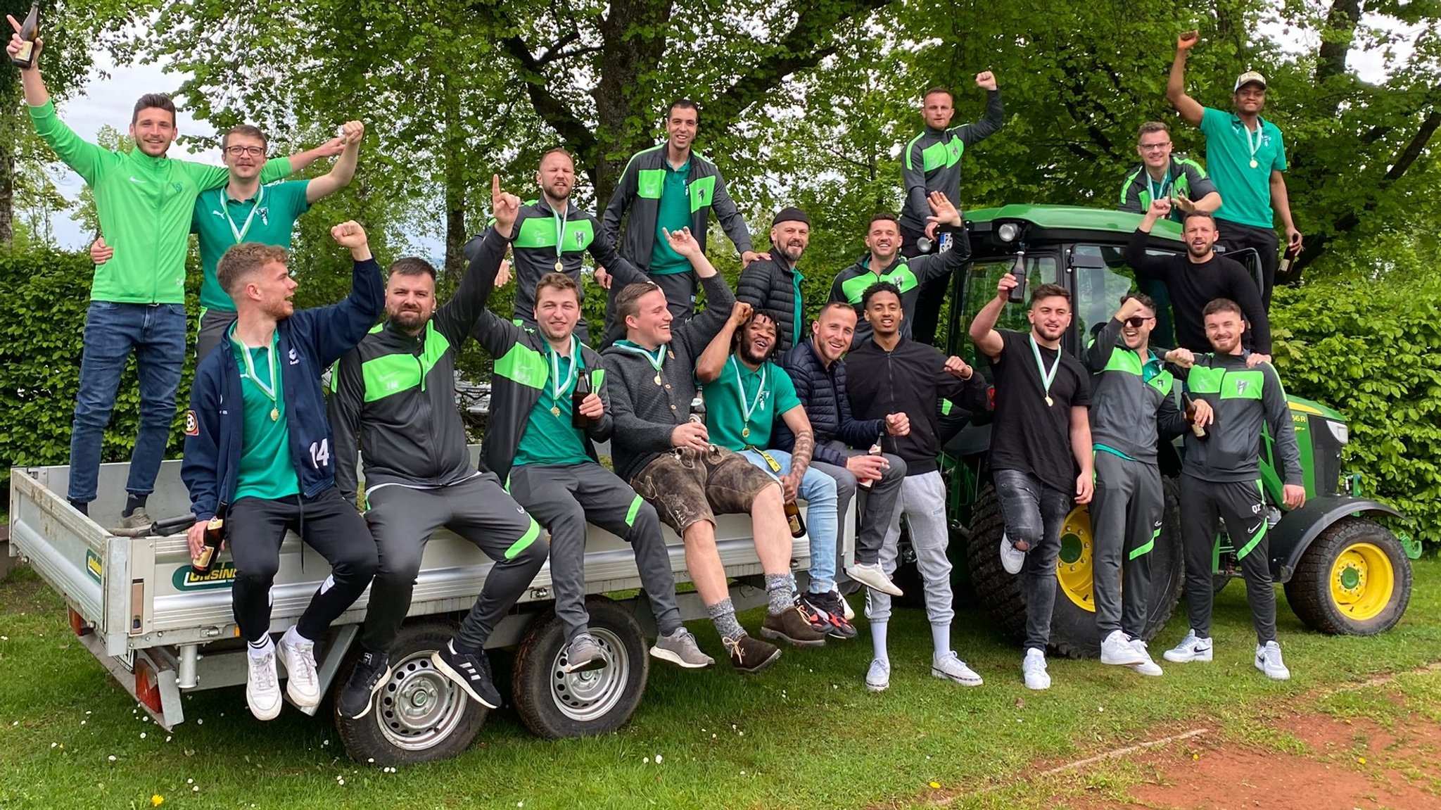 Eintracht Passau feiert den Meistertitel
