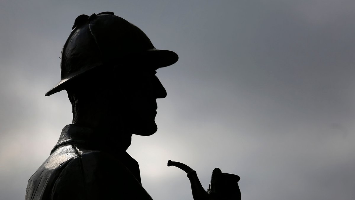 Profiler im Profil: Statue von Sherlock Holmes an der Londoner Baker Street.