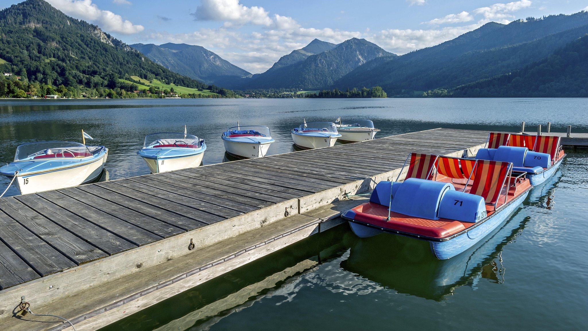 Symbolbild: Bootsverleih am Schliersee