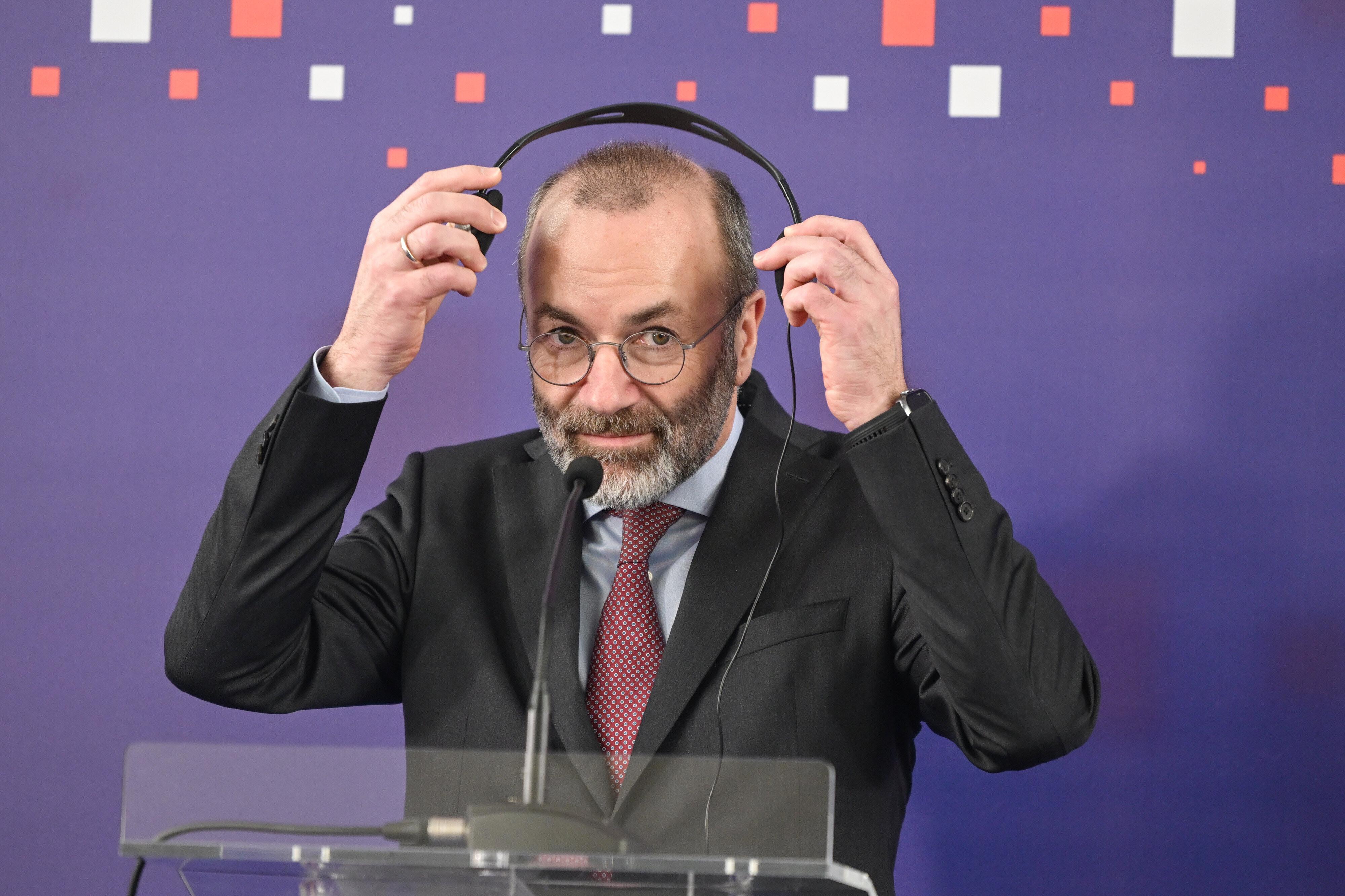 Präsident der Europäischen Volkspartei Manfred Weber.