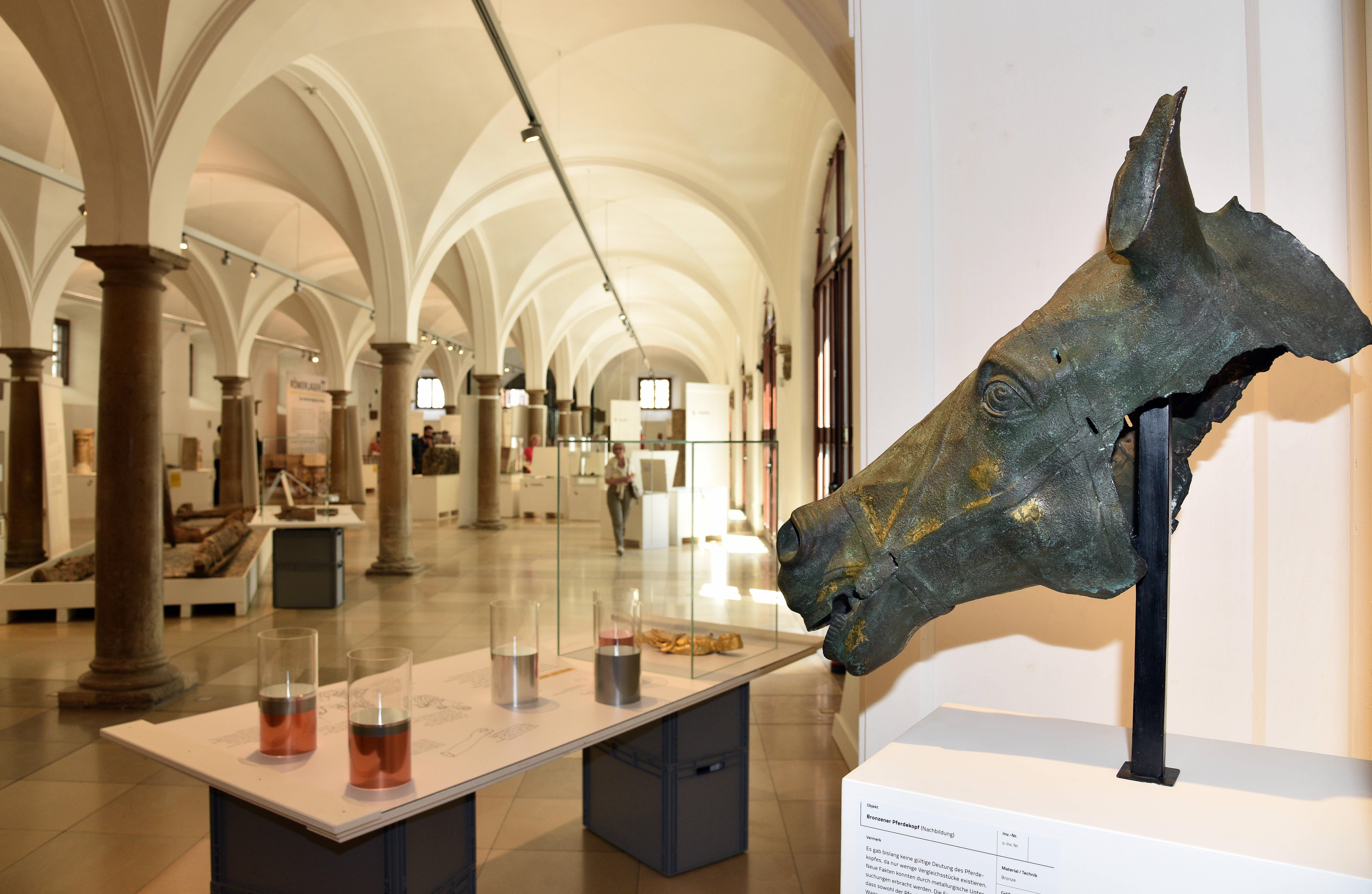 Römische Exponate in Augsburg