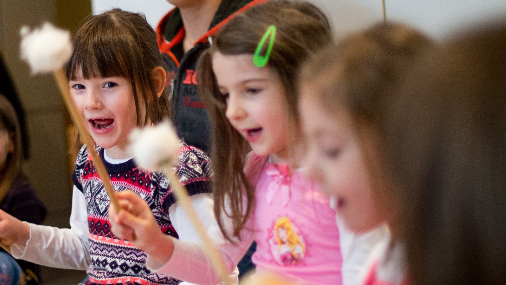 Kita-Kinder machen Musik (Symbolfoto)