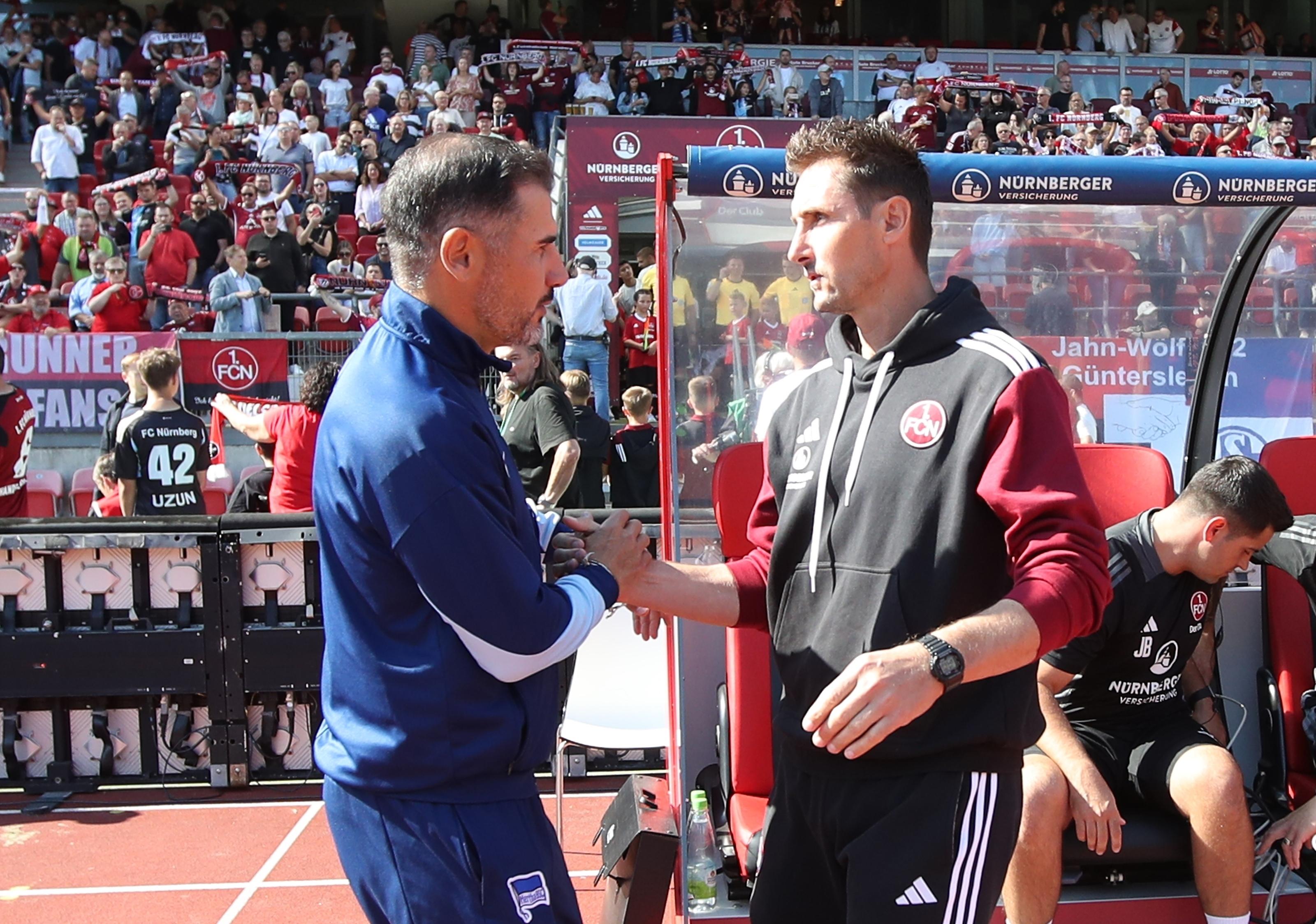 Cristian Fiél und Miroslav Klose