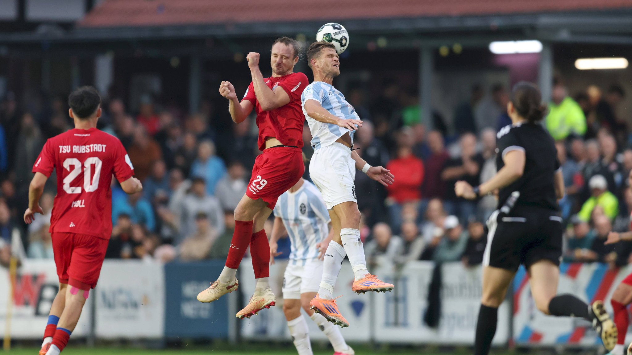 Spielszene TSV Aubstadt - TSV 1860 München