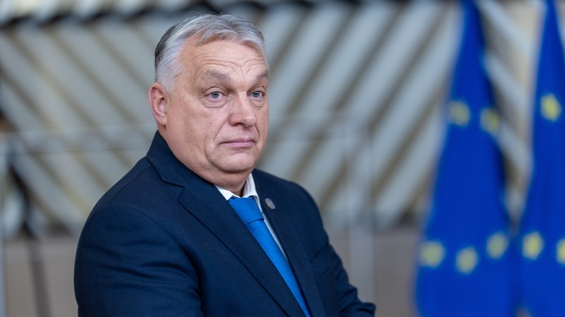 (Arhcivbild) Viktor Orban, Ministerpräsident von Ungarn, beim Gipfeltreffen EU-Westbalkan. | Bild: picture alliance/dpa | Michael Kappeler (Arhcivbild) Viktor Orban, Ministerpräsident von Ungarn, beim Gipfeltreffen EU-Westbalkan.