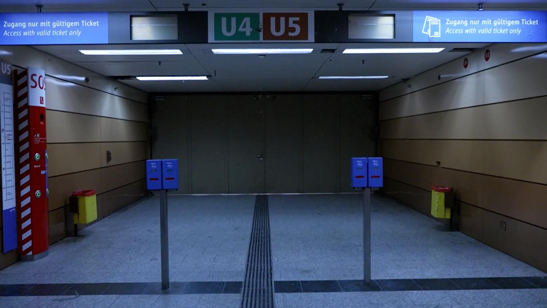 Der öffentliche Nahverkehr in Bayern steht weitgehend still. 