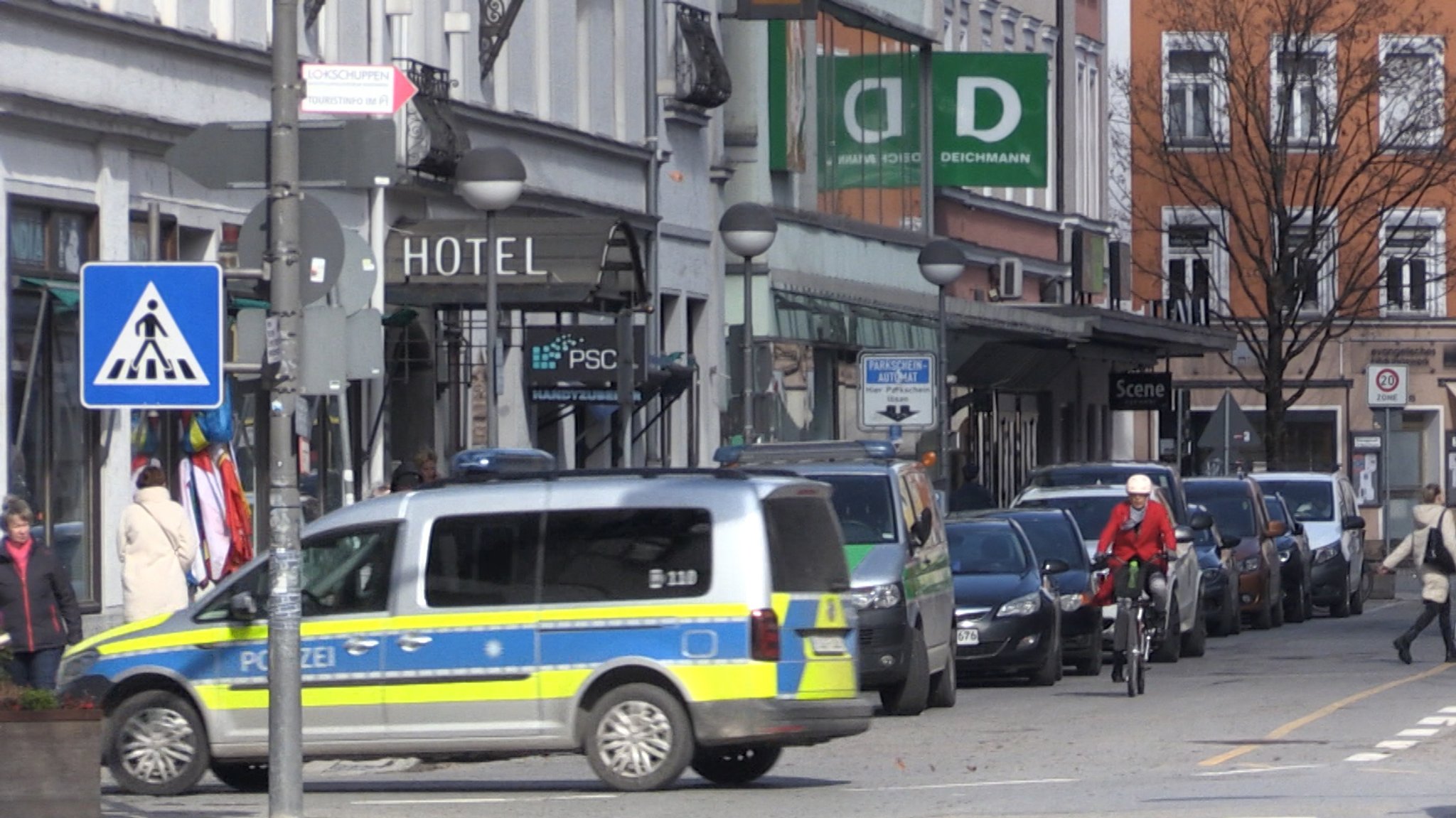 Hotel in der Bahnhofstraße in Rosenheim