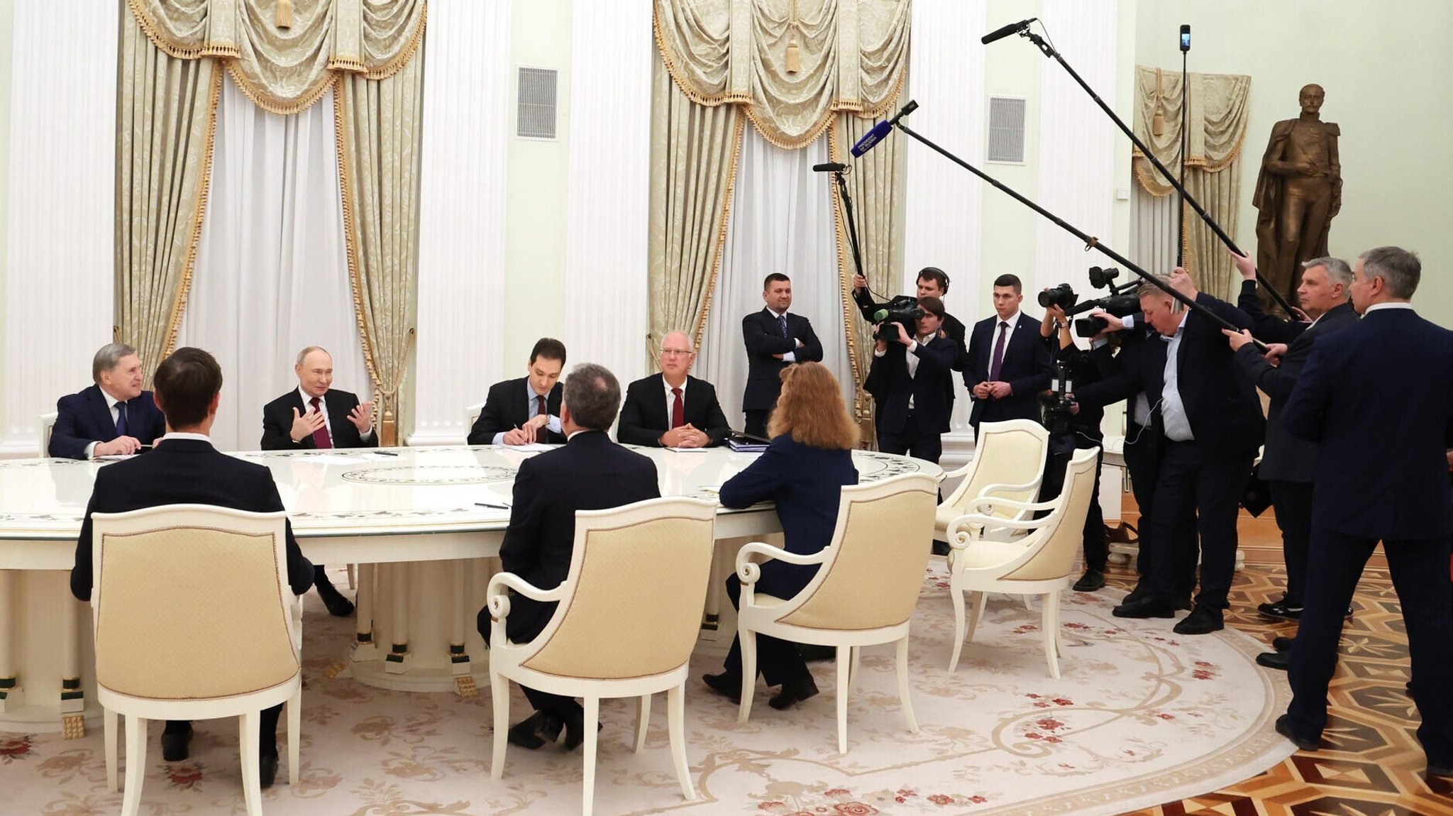 Treffen in Moskau von Putin, Witkoff und Kushner