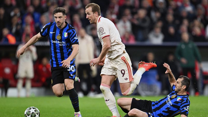 Spielszene FC Bayern München - Inter Mailand | Bild: picture-alliance/dpa Spielszene FC Bayern München - Inter Mailand