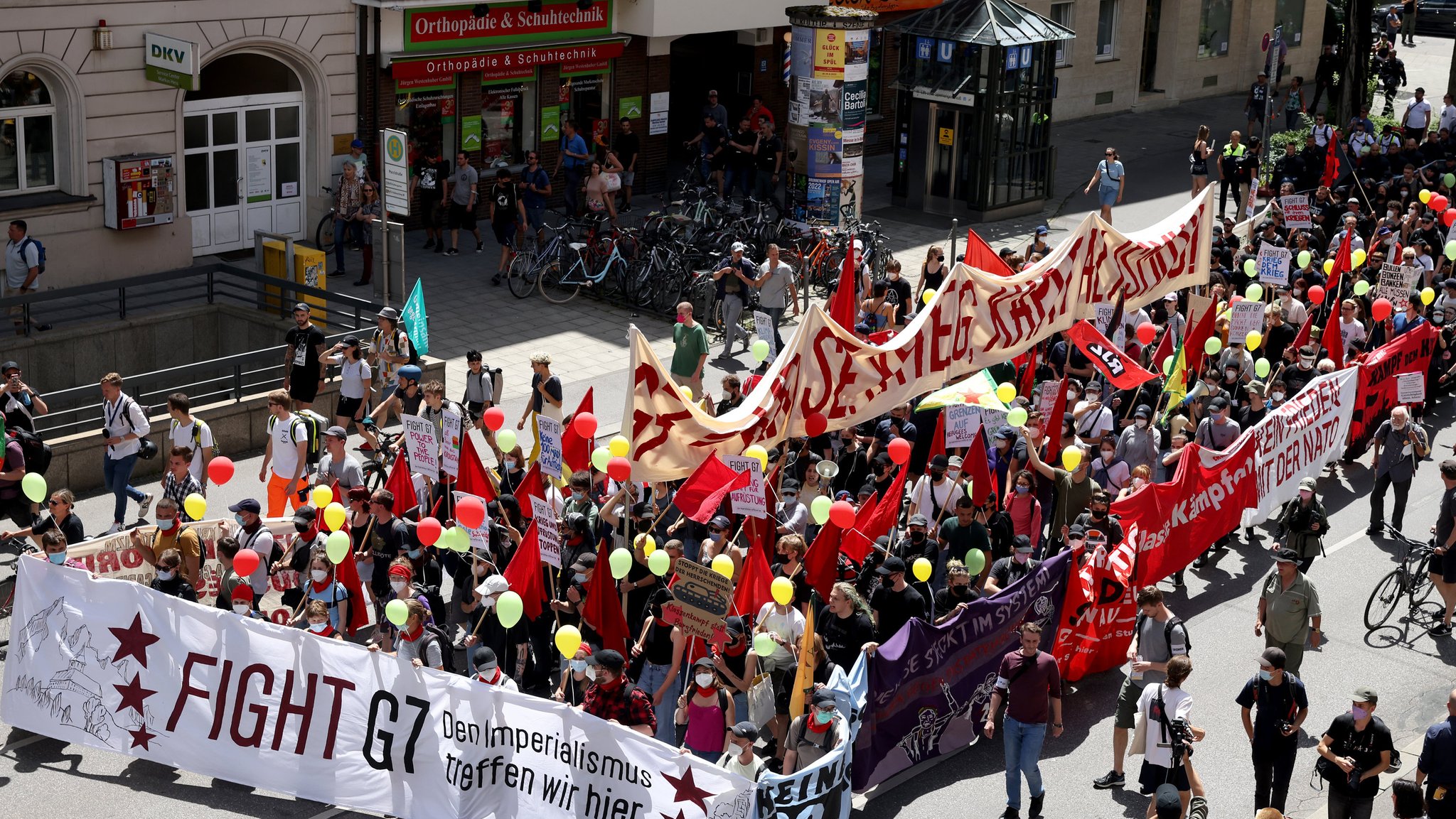 G7-Gipfel 2022 - Demonstration München