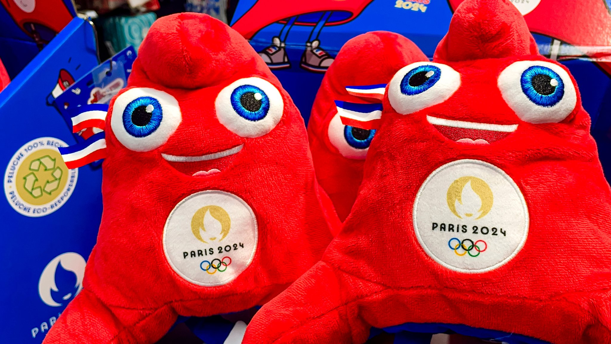 Olympisches Maskottchen "Phryge"