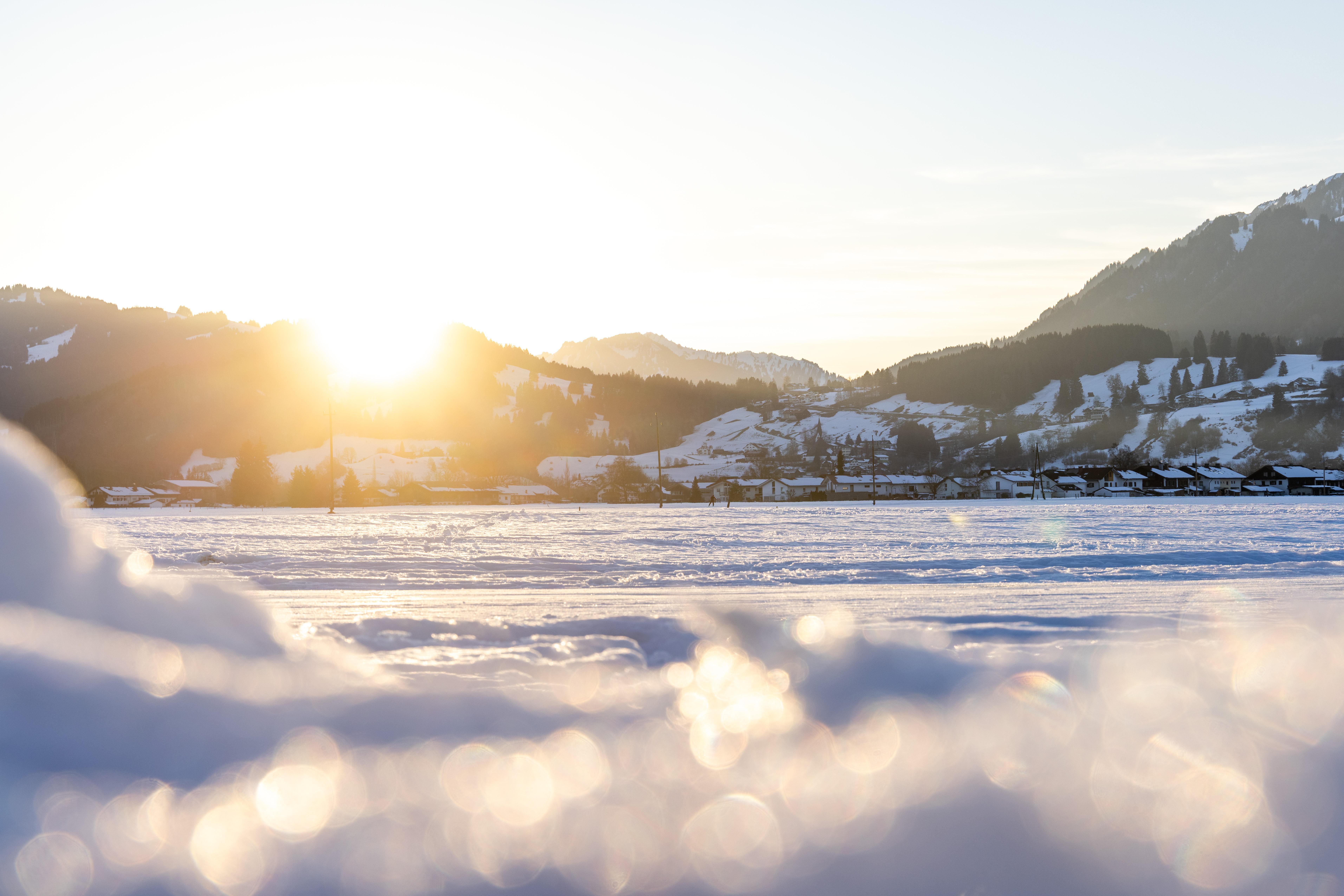 Winterlandschaft im Oberallgäu