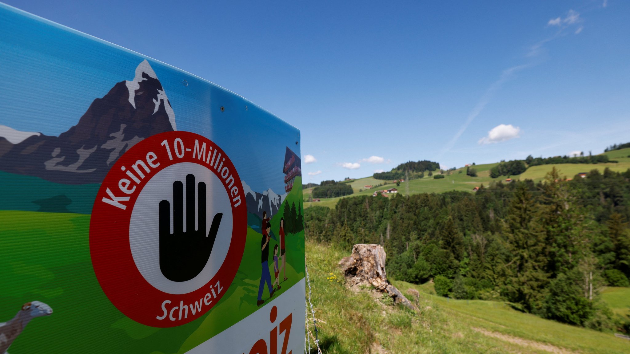 Schweiz lehnt Begrenzung auf zehn Millionen Einwohner ab