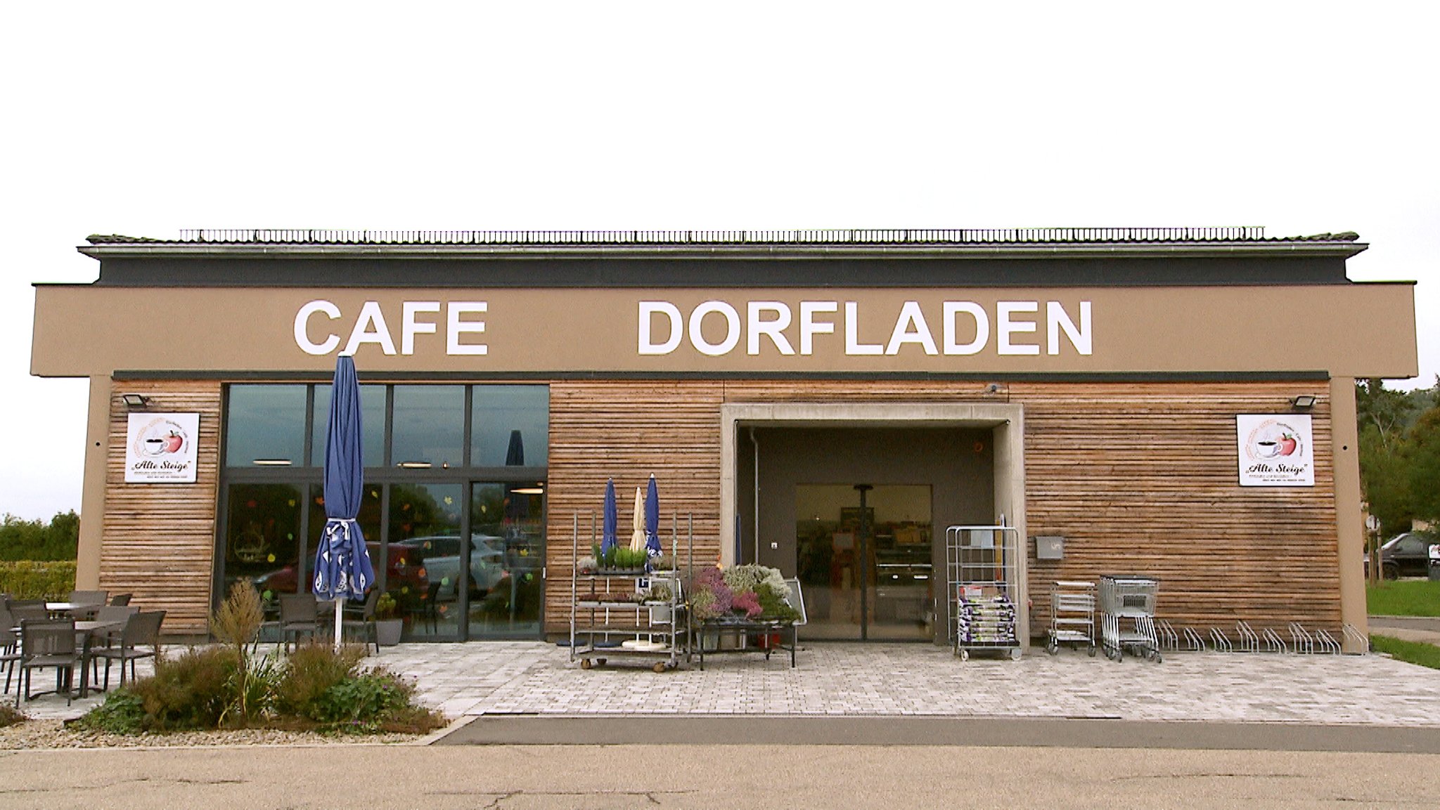 Der neue Dorfladen in der alten Industriebrache