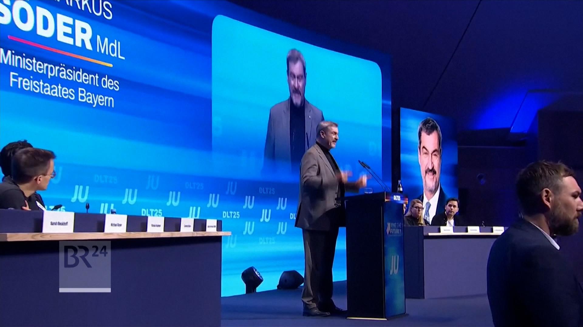 CSU-Chef Söder beim JU-Deutschlandtag