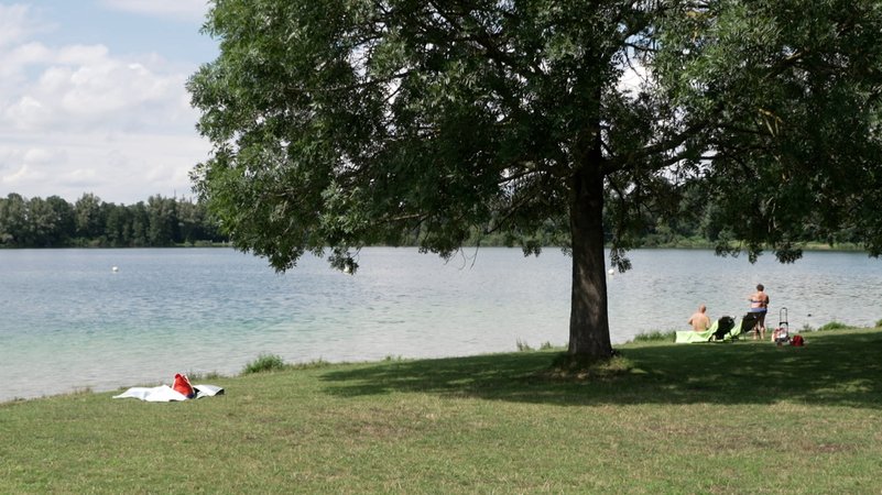 Blick auf den Feringasee bei Unterföhring im Landkreis München. | Bild: BR Blick auf den Feringasee bei Unterföhring im Landkreis München.