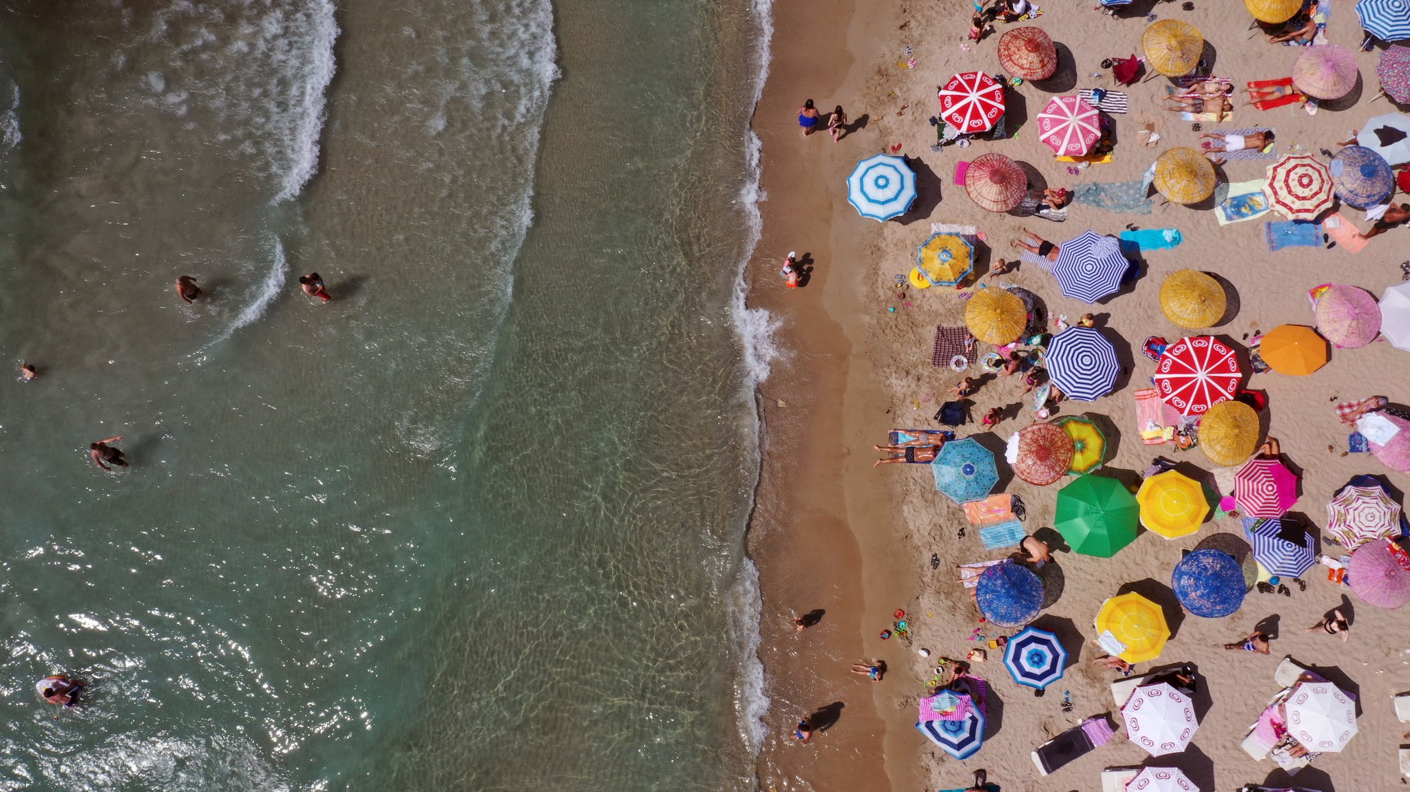 Strand bei Aydin in der Türkei