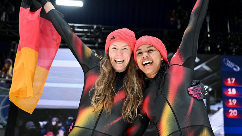 Laura Nolte (links) und Deborah Levi (rechts) | Bild: picture alliance/dpa | Robert Michael Laura Nolte (links) und Deborah Levi (rechts)
