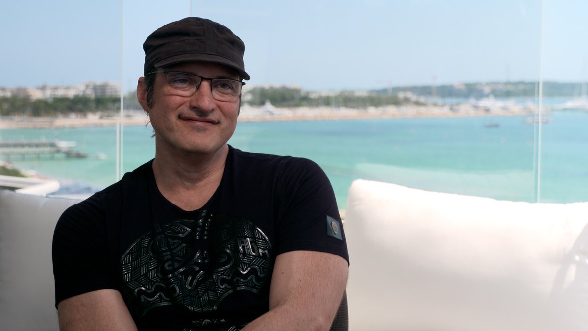 Regisseur Robert Rodriguez im kinokino-Interview im Mai beim Cannes Filmfestival.