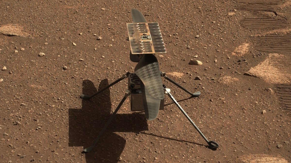 Ingenuity vor Erstflug auf dem Mars