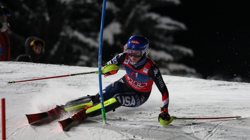 Mikaela Shiffrin beim Skiweltcup in Flachau | Bild: dpa-Bildfunk/Marco Trovati Mikaela Shiffrin beim Skiweltcup in Flachau