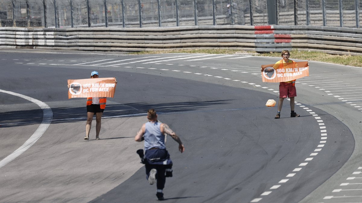 Aktivisten auf der Strecke: Störung bei DTM-Rennen auf Norisring
