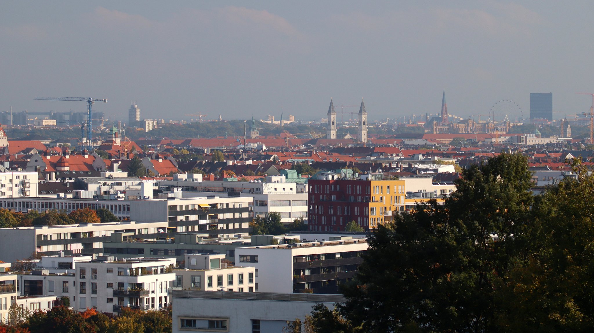 Blick über München