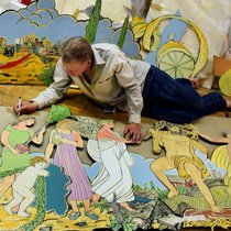 Comic, Pop Art, Punk: die Kunst von Moritz Götze | Bild: picture alliance 