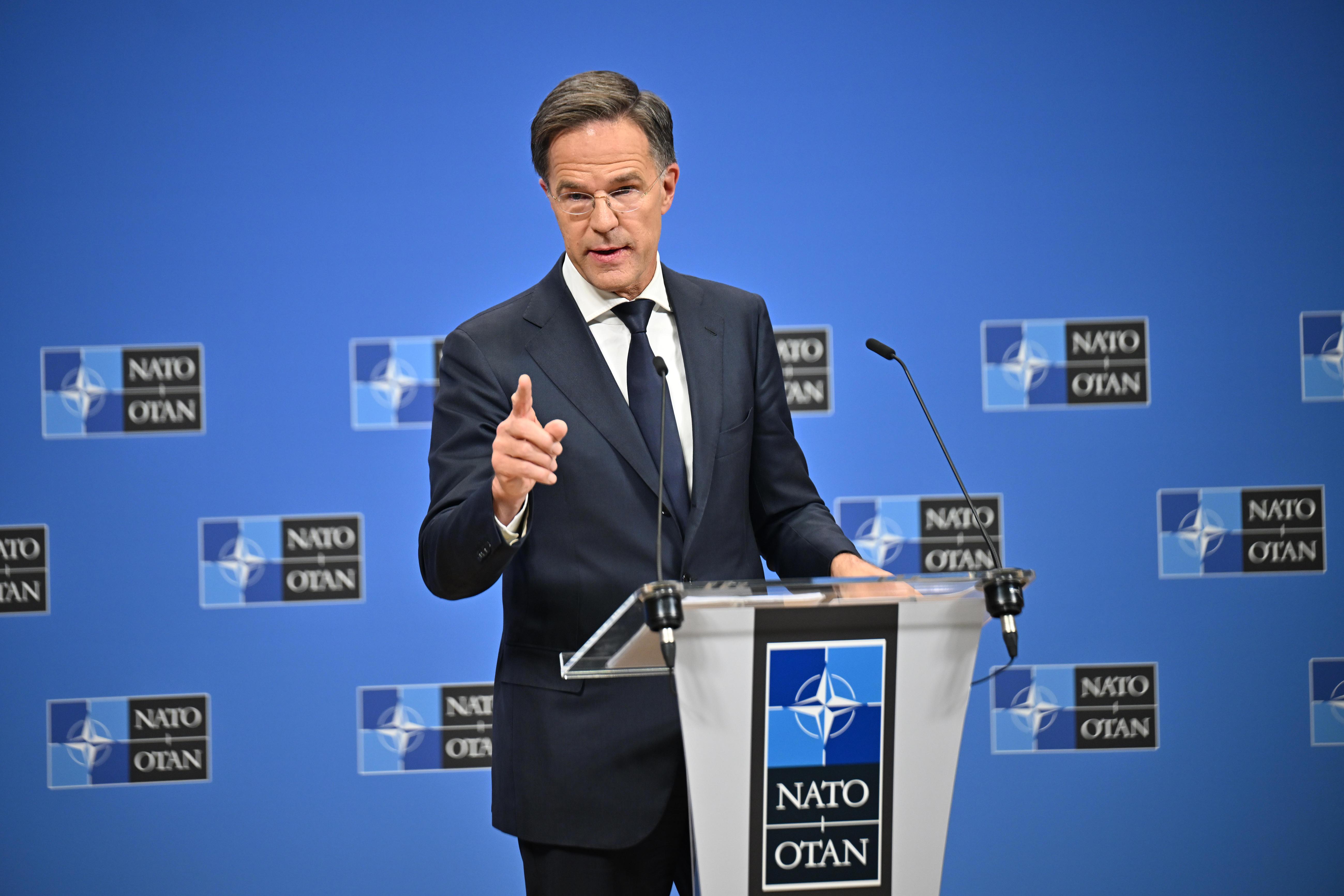 Nato-Generalsekretär Mark Rutte.