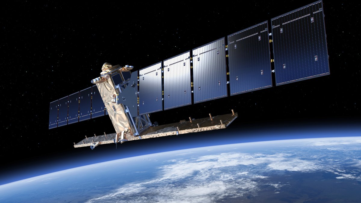 Satelliten wie Sentinel 1 und 2 der Europäischen Weltraumorganisation (Esa) dokumentieren im Auftrag des Bayerischen Landwirtschaftsministeriums bei ihren Erdumrundungen den Bewuchs auf bayerischen Flurstücken.