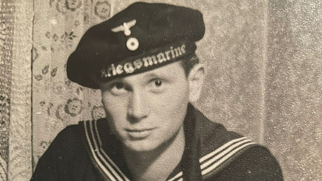 Helmut Wuttke bei der Kriegsmarine.